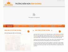 Tablet Screenshot of mamnonanhduong.net